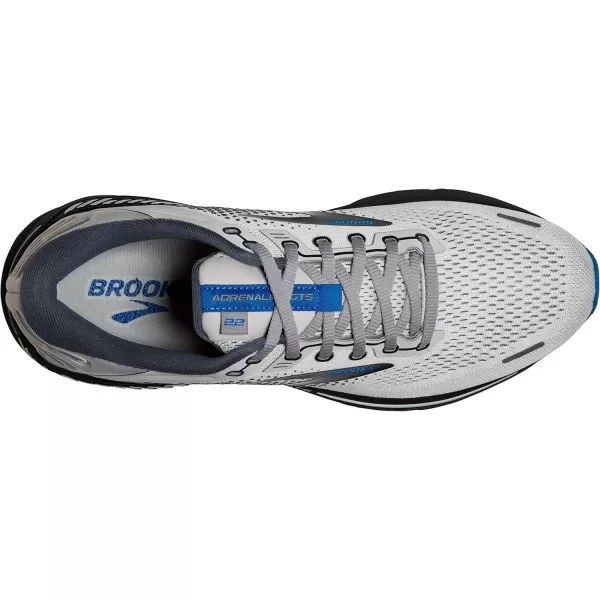 Brooks Mens Adrenaline GTS 22 Supportive Running ShoeOysterIndia InkBlue