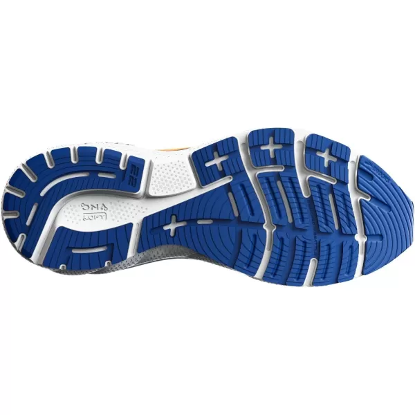 Brooks Mens Adrenaline GTS 22 Supportive Running ShoePeacoatOrangeWhite