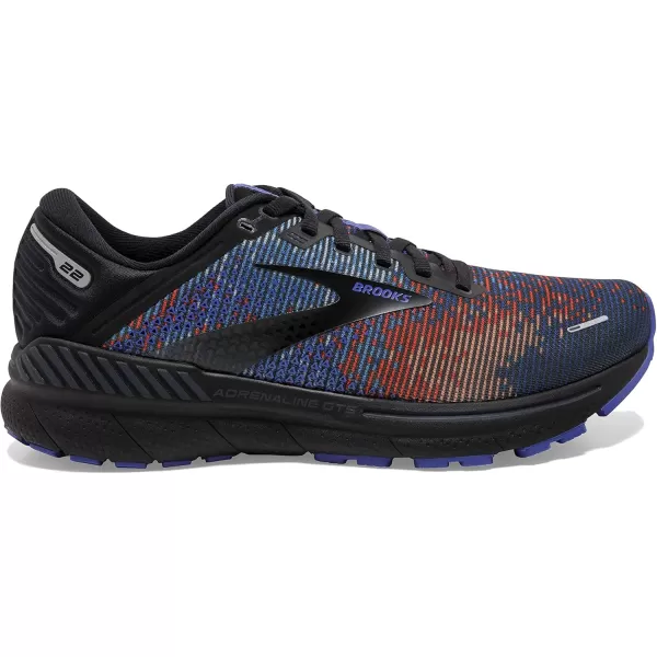 Brooks Mens Adrenaline GTS 22 Supportive Running ShoeRoyal BlueBlackGrey