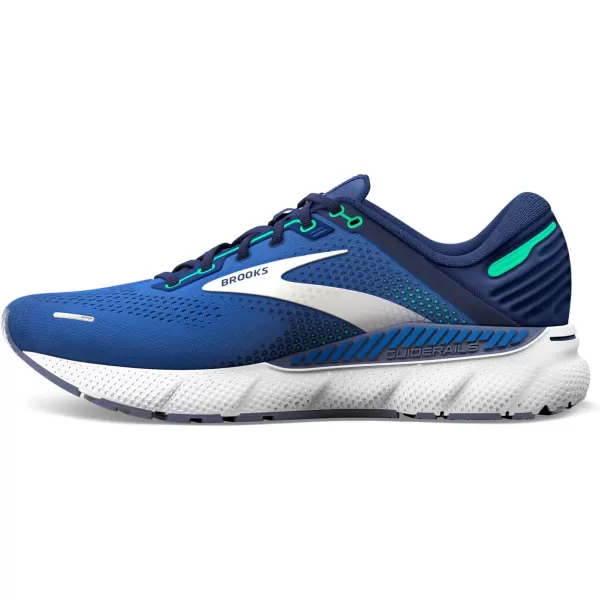 Brooks Mens Adrenaline GTS 22 Supportive Running ShoeSurf the WebBlueIrish Green