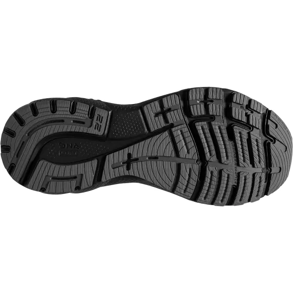 Brooks Mens Adrenaline GTS 22 Supportive Running ShoeWhiteGreyBlack