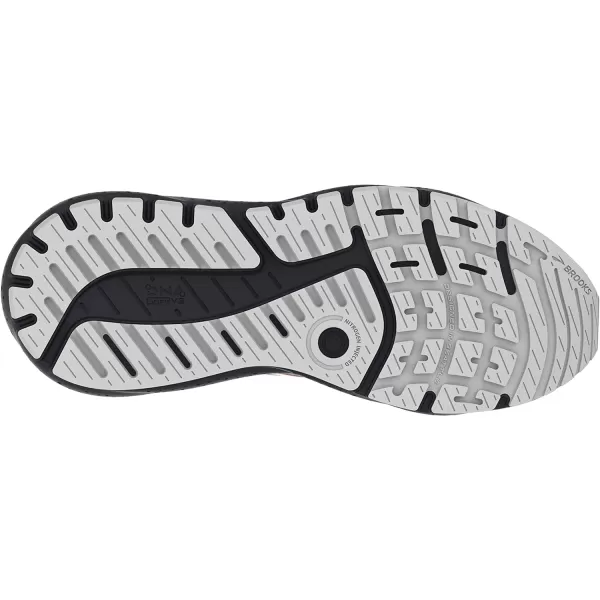 Brooks Mens Beast GTS 23 Supportive Running ShoeGreyScarletEbony