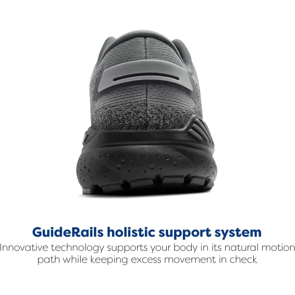 Brooks Mens Beast GTS 24 Supportive Running ampamp Walking ShoePrimer GreyEbony