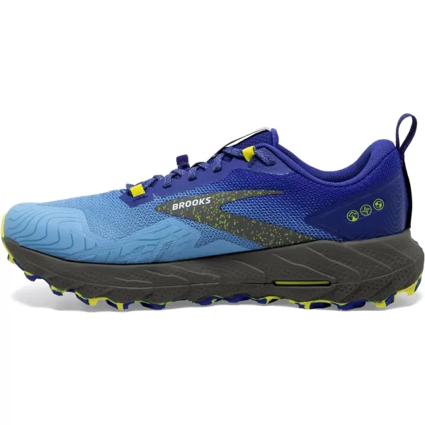 Brooks Mens Cascadia 17 Trail Running ShoeBlueSurf the WebSulphur