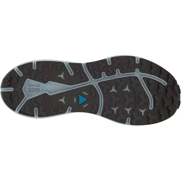 Brooks Mens Divide 4 Trail Running ShoeBlueNavyFirecracker