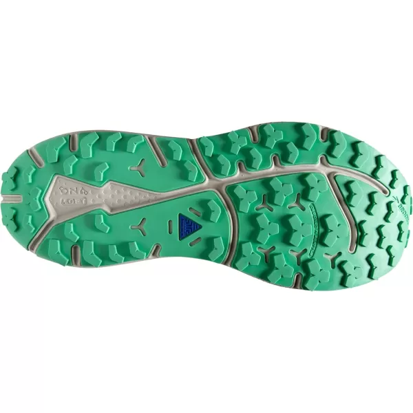 Brooks Mens Divide 4 Trail Running ShoeLemon ChromeBlackSpring Bud
