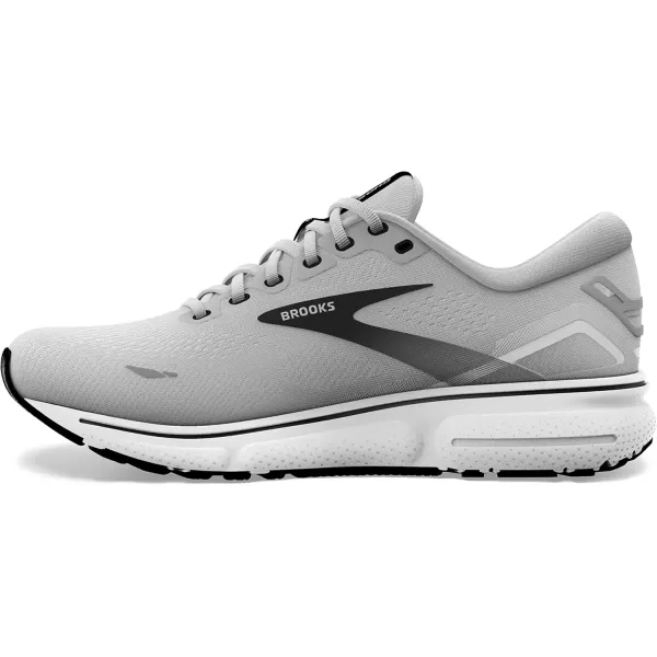 Brooks Mens Ghost 15 Neutral Running ShoeAlloyOysterBlack