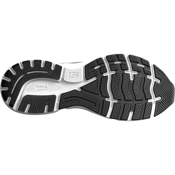 Brooks Mens Ghost 15 Neutral Running ShoeAlloyOysterBlack