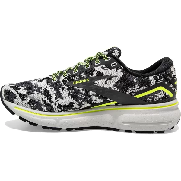 Brooks Mens Ghost 15 Neutral Running ShoeBlackEbonyNightlife