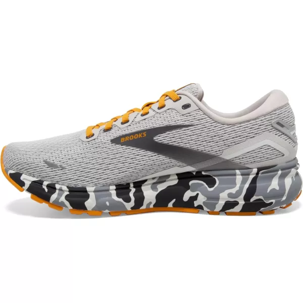 Brooks Mens Ghost 15 Neutral Running ShoeBlancGraySunflower