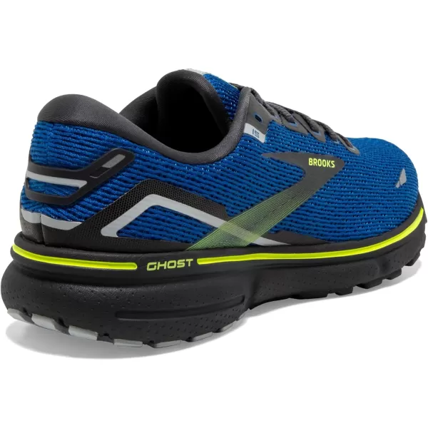 Brooks Mens Ghost 15 Neutral Running ShoeBlueEbonyGrey