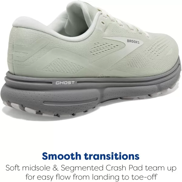 Brooks Mens Ghost 15 Neutral Running ShoeBlueWhite