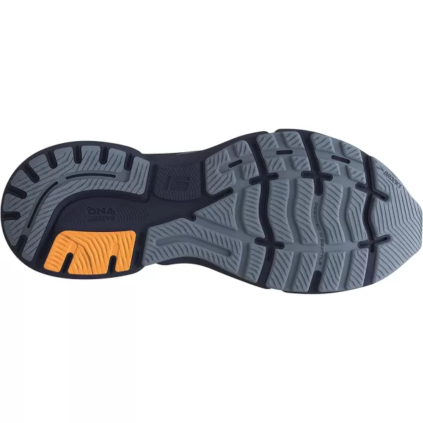 Brooks Mens Ghost 15 Neutral Running ShoeFlintstonePeacoatOak