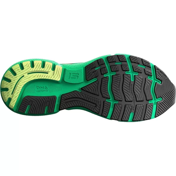 Brooks Mens Ghost 15 Neutral Running ShoeGreenBlackSharp Green