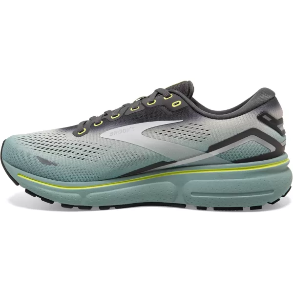 Brooks Mens Ghost 15 Neutral Running ShoeGreyOysterCloud Blue