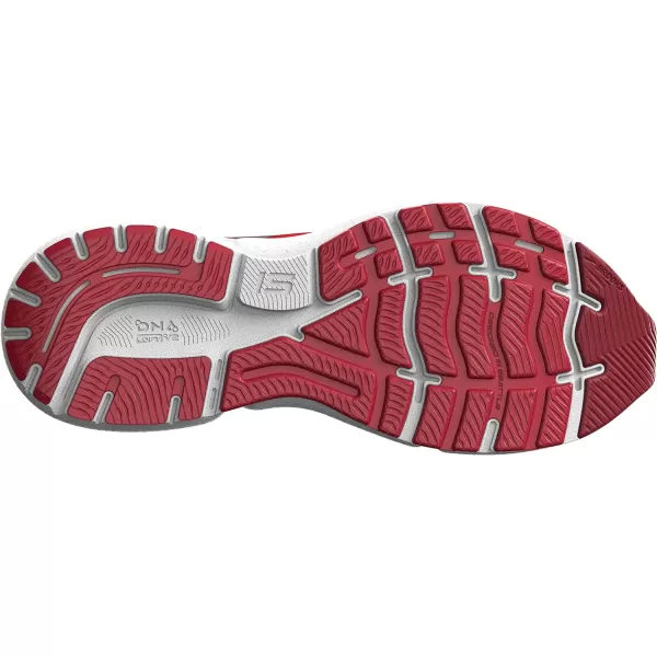 Brooks Mens Ghost 15 Neutral Running ShoeRedBlue HazeWhite