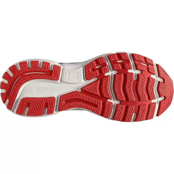 Brooks Mens Ghost 15 Neutral Running ShoeTitanWhitePeacoat