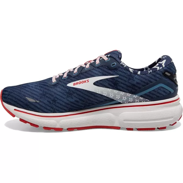 Brooks Mens Ghost 15 Neutral Running ShoeTitanWhitePeacoat