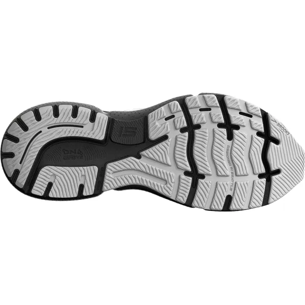 Brooks Mens Ghost 15 Neutral Running ShoeWhiteEbonyOyster