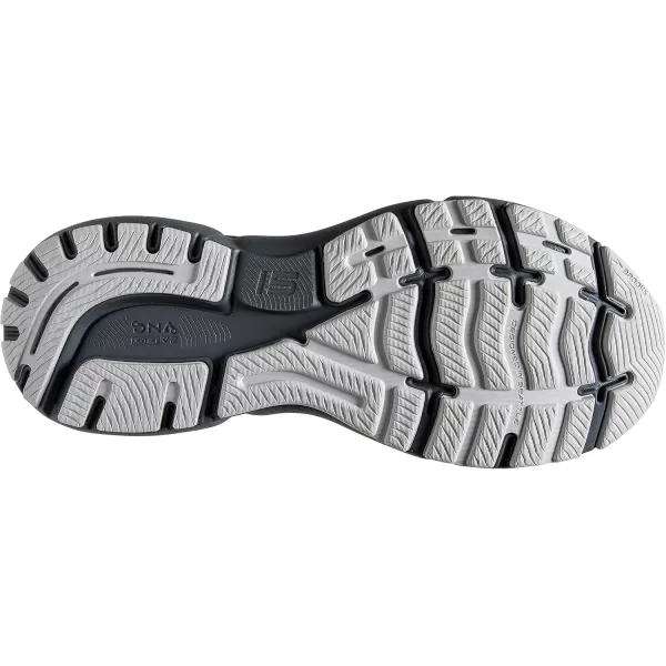 Brooks Mens Ghost 15 Neutral Running ShoeWhiteOysterOriole