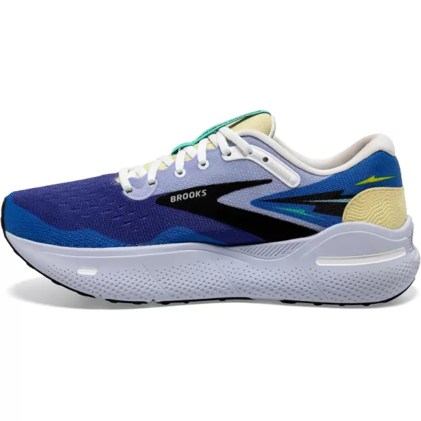 Brooks Mens Ghost Max Cushion Neutral Running ampamp Walking ShoeBlueYellowBlack