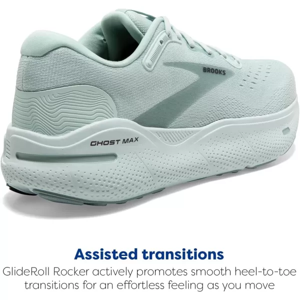 Brooks Mens Ghost Max Cushion Neutral Running ampamp Walking ShoeSkylightCloud Blue