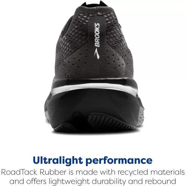 Brooks Mens Hyperion 2 Neutral Running ShoeBlackEbonyPrimer Gray