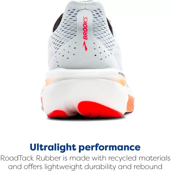 Brooks Mens Hyperion 2 Neutral Running ShoeIllusionCoralBlack