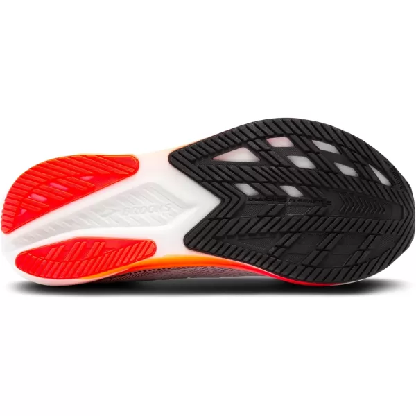 Brooks Mens Hyperion GTS 2 Supportive Running ShoeIllusionCoralBlack