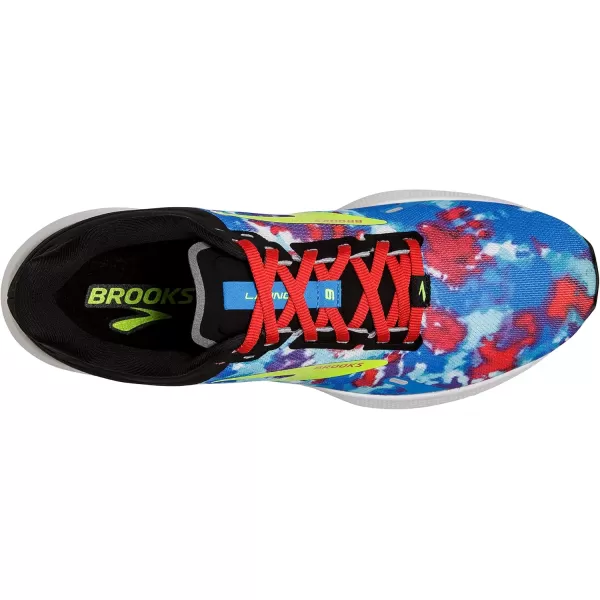 Brooks Mens Launch 9 Neutral Running ShoeBlackBlueNightlife