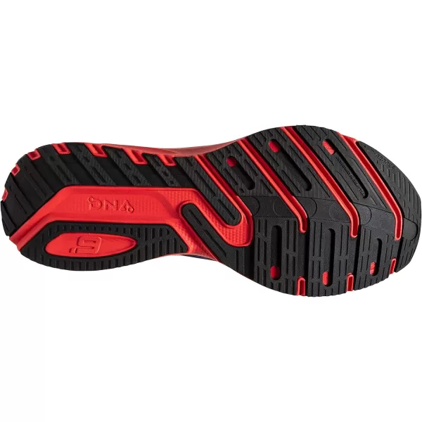Brooks Mens Launch 9 Neutral Running ShoeBlackDeep BlueRed
