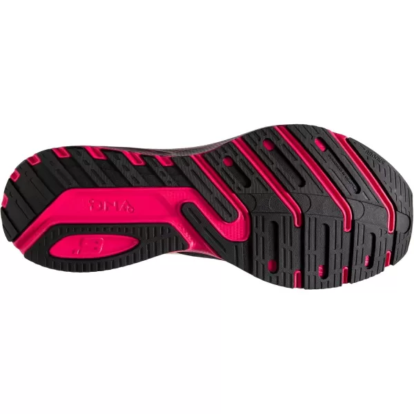 Brooks Mens Launch 9 Neutral Running ShoeBlackPinkYellow