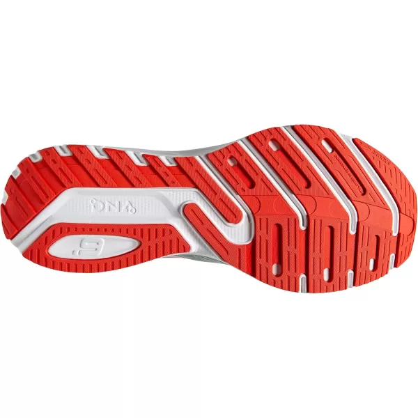 Brooks Mens Launch 9 Neutral Running ShoeBlue SurfBlackCherry Tomato