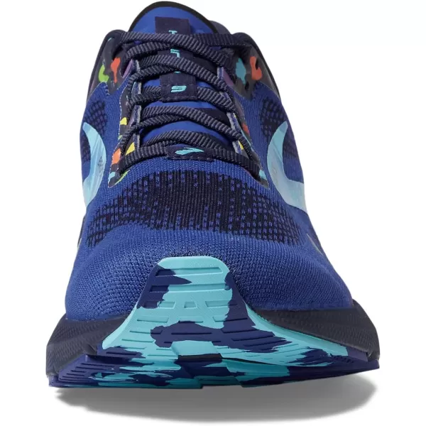 Brooks Mens Launch 9 Neutral Running ShoeBluePeacoatYellow