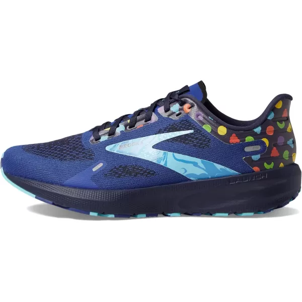 Brooks Mens Launch 9 Neutral Running ShoeBluePeacoatYellow