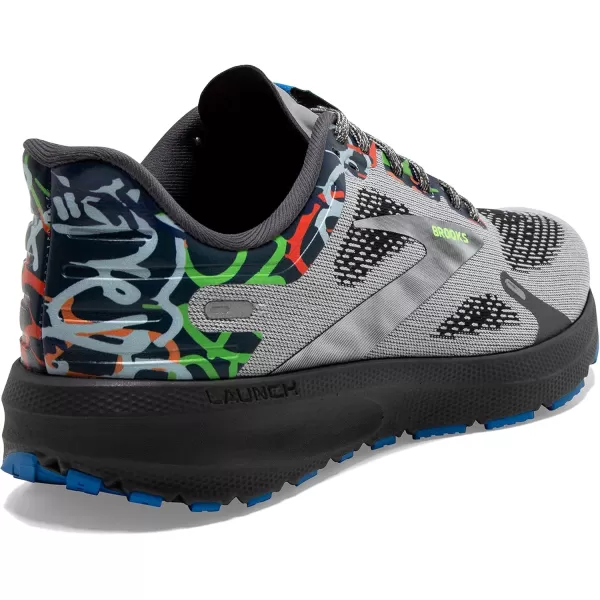 Brooks Mens Launch 9 Neutral Running ShoeEbonyOysterBlue