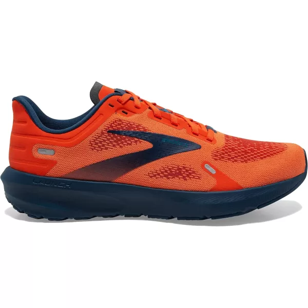 Brooks Mens Launch 9 Neutral Running ShoeFlameTitanCrystal Teal