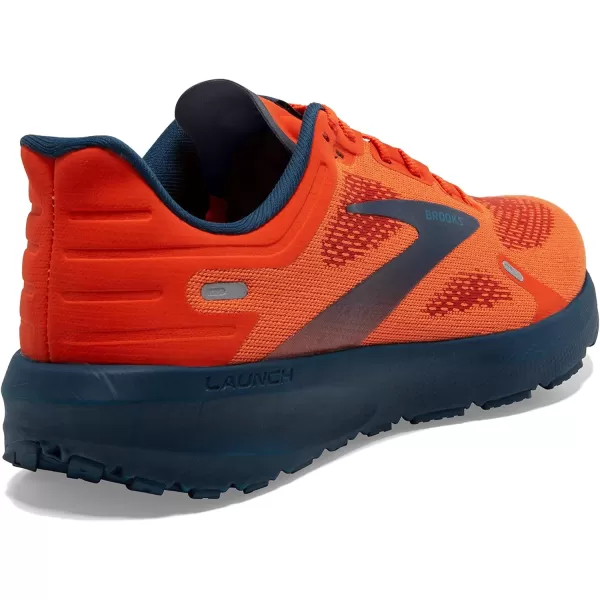 Brooks Mens Launch 9 Neutral Running ShoeFlameTitanCrystal Teal