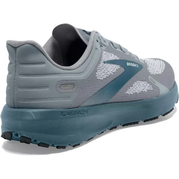 Brooks Mens Launch 9 Neutral Running ShoeGreyMidnightWhite