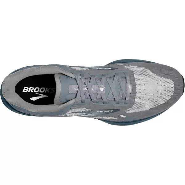 Brooks Mens Launch 9 Neutral Running ShoeGreyMidnightWhite