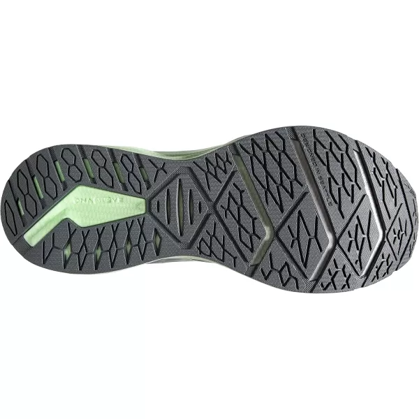 Brooks Mens Levitate 6 Neutral Running ShoePrimer GreyNeon Green