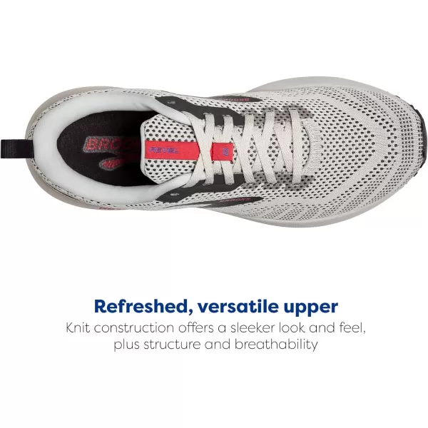 Brooks Mens Revel 6 Neutral Running ShoeDawn BlueCayenneNine Iron