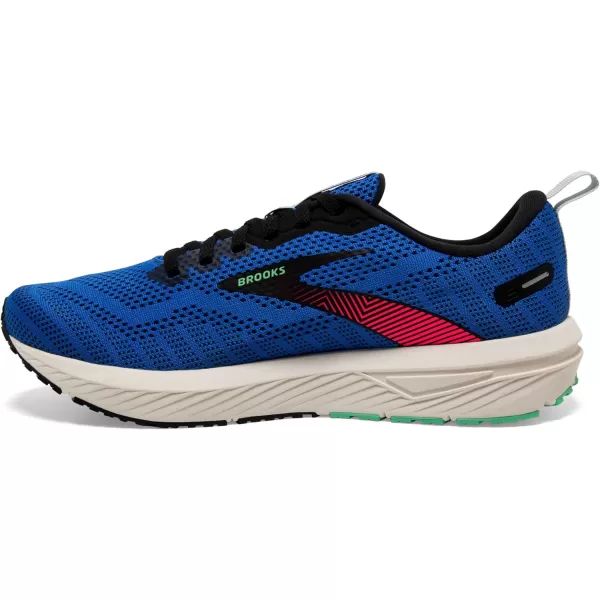 Brooks Mens Revel 6 Neutral Running ShoeVictoria BlueBlackSpring Bud