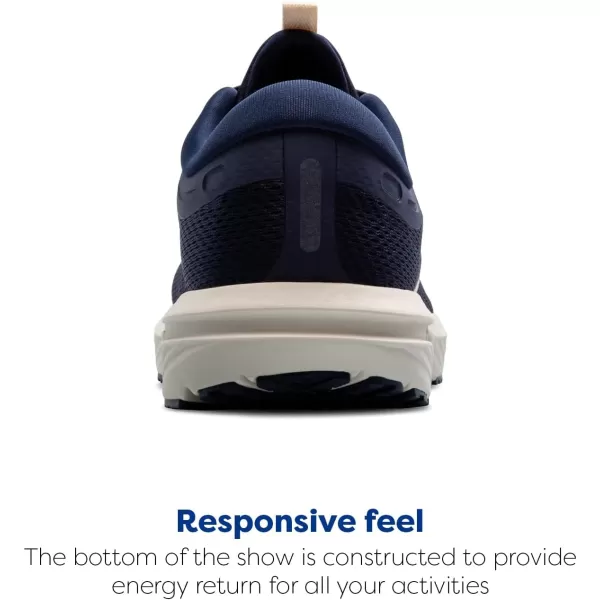 Brooks Mens Revel 7 Neutral Running ShoePeacoatBlueprintOnyx