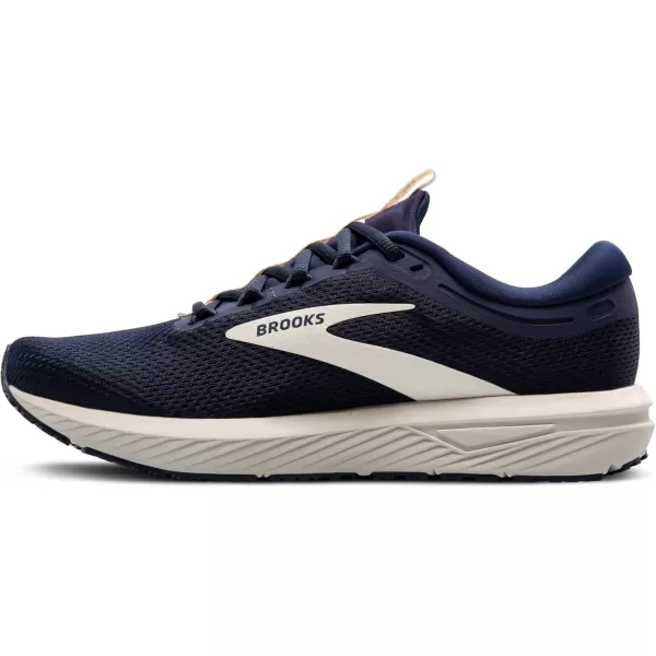 Brooks Mens Revel 7 Neutral Running ShoePeacoatBlueprintOnyx