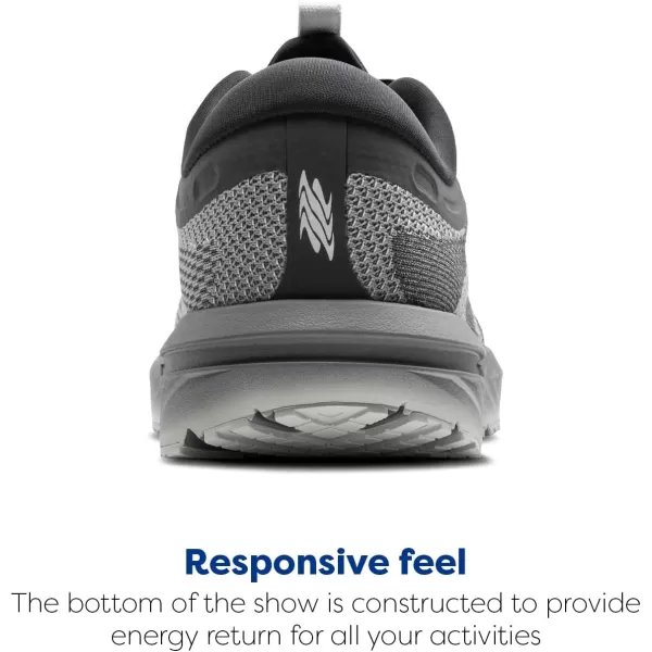Brooks Mens Revel 7 Neutral Running ShoePrimerBlackened Pearl
