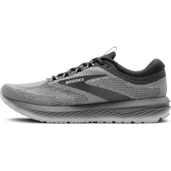 Brooks Mens Revel 7 Neutral Running ShoePrimerBlackened Pearl