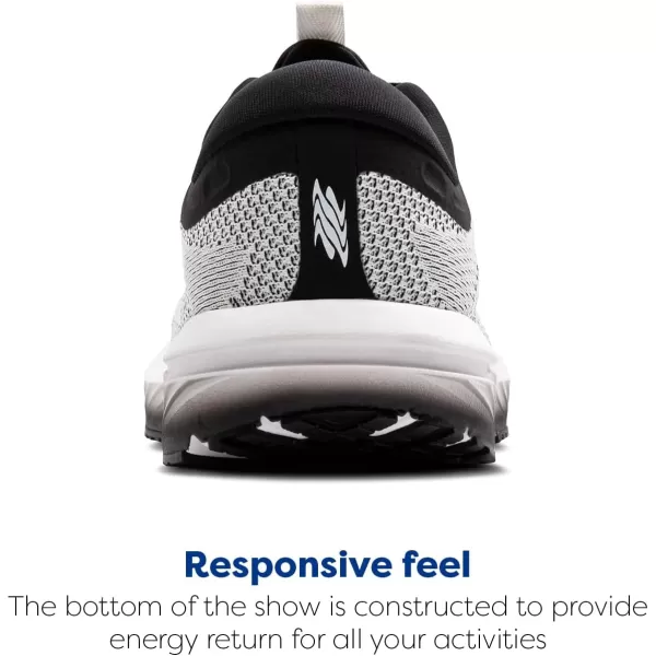Brooks Mens Revel 7 Neutral Running ShoeWhiteBlack