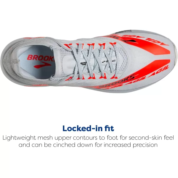 Brooks Unisex Catamount Agil Trail Running Shoe for Men ampamp WomenIllusion BlueCoralOrange
