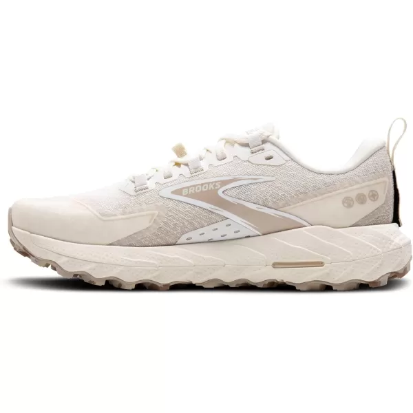 Brooks Womens Cascadia 18 Mountain Trail Running ShoeCoconutChateauWhite